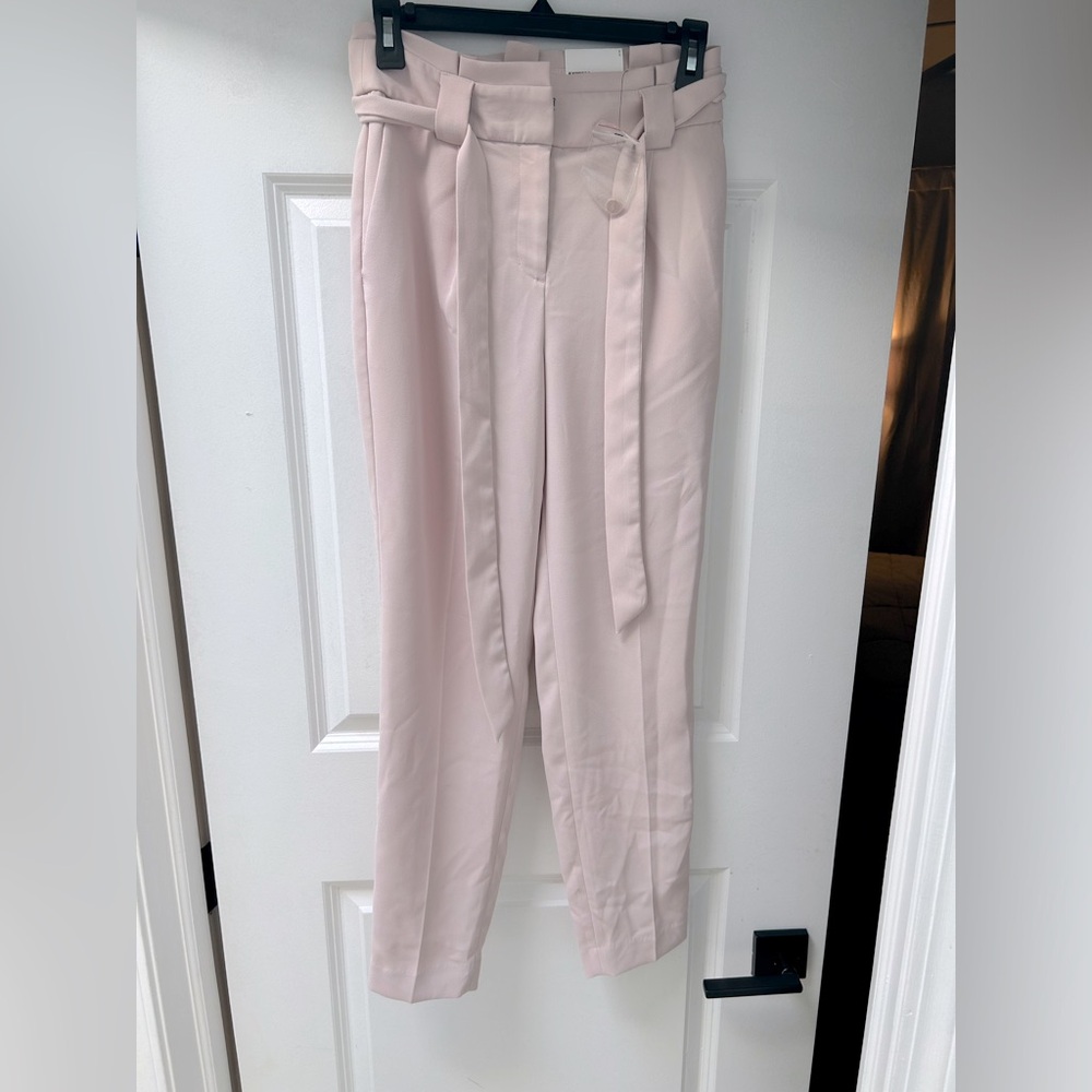 Ankle Straight Trousers